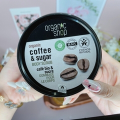 [Xả lỗ date xa] Tẩy Da Chết Organic Shop Body Toàn Thân Tẩy Tế Bào Chết Scrub 250ml - 450ml