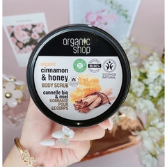 [Xả lỗ date xa] Tẩy Da Chết Organic Shop Body Toàn Thân Tẩy Tế Bào Chết Scrub 250ml - 450ml