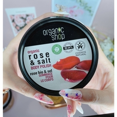 [Xả lỗ date xa] Tẩy Da Chết Organic Shop Body Toàn Thân Tẩy Tế Bào Chết Scrub 250ml - 450ml