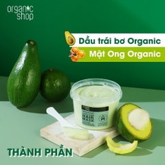 Kem Ủ Tóc Organic Shop Hair Mask suôn mượt phục hồi tóc 250ml - daothinhuquynh
