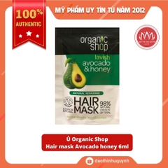 Kem Ủ Tóc Organic Shop Hair Mask suôn mượt phục hồi tóc 250ml - daothinhuquynh