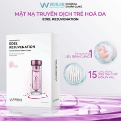 Hộp mặt nạ Wonjin Effect Essence Mask 10 miếng tặng sữa rửa mặt Vàng Toning - Đỏ Rejuvenation - Xanh Dương Hydro Rise - Xanh Lá Nourishing