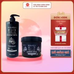 Combo Cặp Gội + Ủ tóc Tỏi Đen Black Garlic - Beausella 1000ml + 500ml