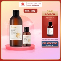 Sữa rửa mặt Gel bí đao Cocoon giúp da giảm dầu mụn Winter Melon Cleanser 140ml - 310ml mua 1 tặng 1 chính hãng