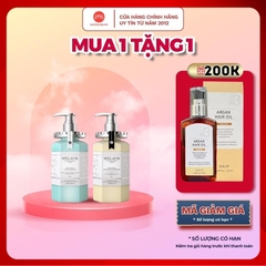 [MUA 1 TẶNG 1]Set dầu gội xả giảm gàu ngứa phục hồi tóc suôn mượt không hại da đầu phục hồi đa tầng Nấm Truffle Weilaiya