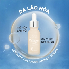 Tinh chất 9Wishes dưỡng da Serum 9 Wishes Ampule 25ml Hydra - Vitamin - Calm - Pine - Collagen - Oxygen