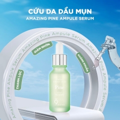 Tinh chất 9Wishes dưỡng da Serum 9 Wishes Ampule 25ml Hydra - Vitamin - Calm - Pine - Collagen - Oxygen