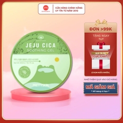 Gel Dưỡng Rau Má Jeju Cica Soothing Gel PrettySkin Dịu Nhẹ Da 300ml