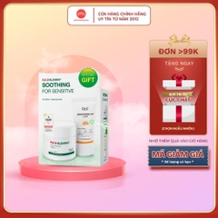 Bộ chăm sóc da Dr.G - R.E.D BLEMISH  Soothing Cream Set (Kem dưỡng 70ml + KCN Brightening 20ml)
