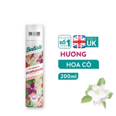 Dầu Gội Khô Batiste Dry Shampoo Hết Ngứa, Hết Bết Dính Tóc Bồng Bềnh Tức Thì 200ml