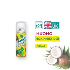 Dầu Gội Khô Batiste Dry Shampoo Hết Ngứa, Hết Bết Dính Tóc Bồng Bềnh Tức Thì 200ml