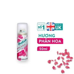 Dầu Gội Khô Batiste Dry Shampoo Hết Ngứa, Hết Bết Dính Tóc Bồng Bềnh Tức Thì 200ml