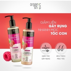 Set Dầu Gội Dầu Xả Organic Chăm Sóc Tóc Dưỡng Tóc Phục Hồi Tóc Hư Tổn Ngăn Ngừa Tóc Gãy Rụng Chai 280 ml