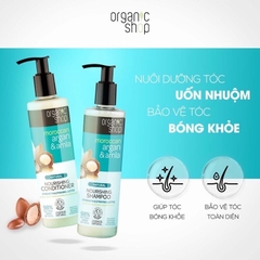 Set Dầu Gội Dầu Xả Organic Chăm Sóc Tóc Dưỡng Tóc Phục Hồi Tóc Hư Tổn Ngăn Ngừa Tóc Gãy Rụng Chai 280 ml