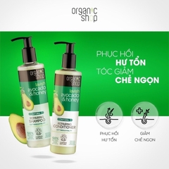 Set Dầu Gội Dầu Xả Organic Chăm Sóc Tóc Dưỡng Tóc Phục Hồi Tóc Hư Tổn Ngăn Ngừa Tóc Gãy Rụng Chai 280 ml