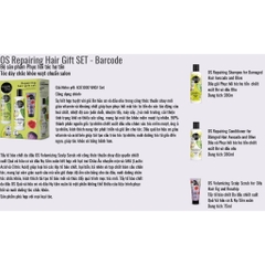 Set Dầu Gội Dầu Xả Organic Chăm Sóc Tóc Dưỡng Tóc Phục Hồi Tóc Hư Tổn Ngăn Ngừa Tóc Gãy Rụng Chai 280 ml