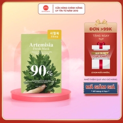 Mặt Nạ Ngải Cứu Dưỡng Da Bring Green ARTEMISIA 90% Fresh Mask 20g