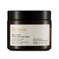 Mặt nạ bí đao Cocoon Mask TheCocoon Hỗ Trợ Giảm Dầu Và Mụn Winter Melon Face 30ml - 100ml mua 1 tặng 1 chính hãng