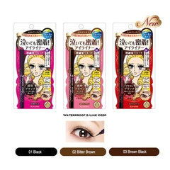 Bút Kẻ Mắt Nước Kissme H.eroine Make Smooth Liquid Eyeliner Super Keep siêu mượt không trôi 6g (Mẫu Mới)
