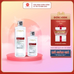 Nước Tẩy Trang LOréal Paris Revitalift Crystal Purifying Micellar Water 95ml- 400ml Dành Cho Da Dầu Daothinhuquynh