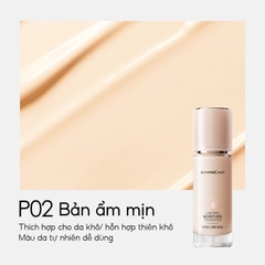 Kem nền dạng lỏng Carslan Lasting Moisture Foundation kiềm dầu lâu trôi thích hợp cho da khô 30g