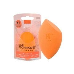 Mút Tán Kem Nền Real Techniques Miracle Complexion Sponge Trang Điểm Mềm Mịn Có Case | Không Case Bảo Vệ - Chính Hãng
