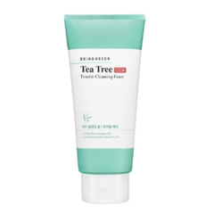 Sữa Rửa Mặt Ngừa Mụn Làm Dịu Da Tràm Trà Bring Green Tea Tree Cica Trouble Cleansing Foam 300ml