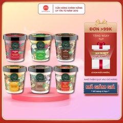 Tẩy Tế Bào Chết Toàn Thân Organic Shop Body Desserts 450ml Strawberry Jam -Almond & Honey Milk-Chocolate-daothinhuquynh
