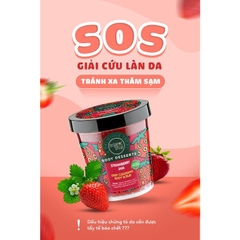 Tẩy Tế Bào Chết Toàn Thân Organic Shop Body Desserts 450ml Strawberry Jam -Almond & Honey Milk-Chocolate-daothinhuquynh
