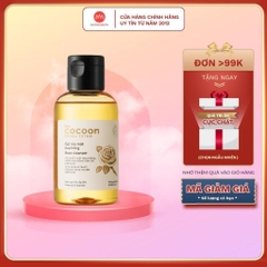 Gel rửa mặt Cocoon chiết xuất hoa hồng làm sạch & cấp ẩm 140ml