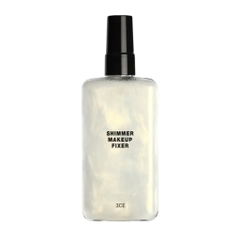Xịt Khoá Makeup 3CE Shimmer Makeup Fixer có nhũ 95ml- Makeup Fixer Mist Giữ Lớp Nền Lâu Trôi 100ml