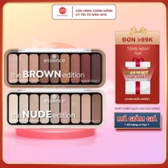 Bảng phấn mắt 9 màu Essence The NUDE- BROWN Edition Eyeshadow Palette 10g