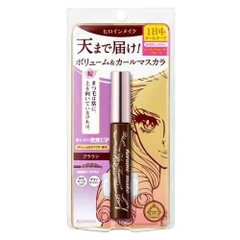 Mascara Kissme Nâng Cong Và Dày Mi Vỏ Tím Màu 01 Đen Black 6g