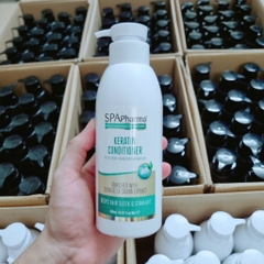 (Không vỏ) Set gội xả trắng Spa Pharma Keratin Salt-Free không muối phục hồi như salon SpaPharma 500ml - 1000ml