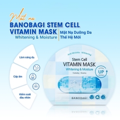 Mặt nạ Banobagi dưỡng da bổ sung Vitamin Vita Genic Jelly Mask Giấy Stemcell BANOBAGI dưỡng ẩm 30ml