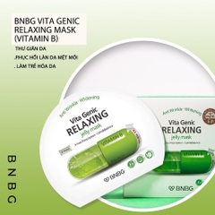 Combo mặt nạ BNBG Vita Genic Mask - mask bnbg mặt nạ viên thuốc dưỡng da trắng sáng & phuc hồi 30ml