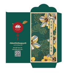 Túi 5 bao lì xì Tết Tài Lộc