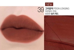 Son Kem BBIA Velvet Lip Tint màu 39 Feign Longing