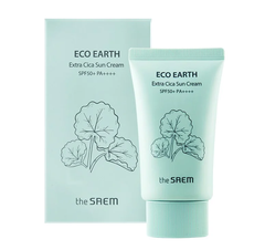 KCN The SAEM Xanh Lá Eco Earth Extra Cica Sun Cream SPF50