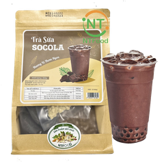 Set nguyên liệu pha Trà sữa Socola NTFood 350g (10 - 15 ly) - Nhất Tín Food