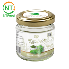 Bột Rau Má sấy lạnh nguyên chất NTPOWDER 60gr hũ thủy tinh - Nhất Tín Food