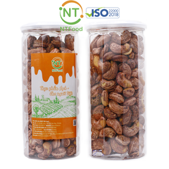 Hạt điều A Cồ Bình Phước rang mộc NTFood hủ pet 500 Gr - Nhất Tín Food