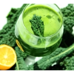 Bột Cải Xoăn Kale sấy lạnh nguyên chất NTPOWDER 50gr túi zipper - Nhất Tín Food