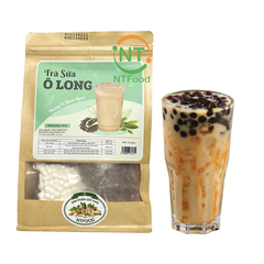 Set nguyên liệu pha Trà sữa Oolong NTFood 350g (10 - 15 ly) - Nhất Tín Food