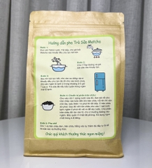 Set nguyên liệu pha Trà sữa Matcha NTFood 335g (10 - 15 ly) - Nhất Tín Food
