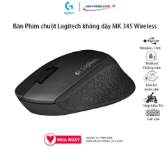 Bộ bàn phím chuột không dây Logitech MK345