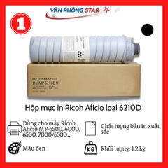 Mực in máy photocopy Ricoh Aficio  6210D chính hãng - MP-5500/6000/6500/7000. BẢO HÀNH THEO HÃNG TRÊN TOÀN QUỐC