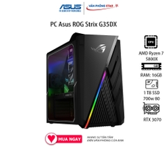 PC Asus ROG Strix G35DX (R7-5800X/16GB RAM/1TB SSD/RTX3070 8GB/WL+BT/Win 11) (G35DX-VN003W)