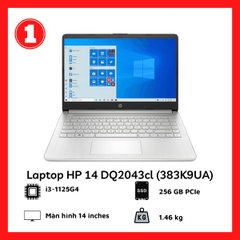 Laptop HP 14 DQ2043cl (383K9UA)