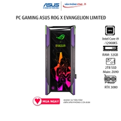 PC GAMING ASUS ROG X EVANGELION LIMITED (i9 12900KS/Z690/32GB RAM/2TB SSD/RTX 3080/1000W)